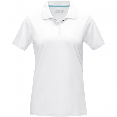 Logo trade mainoslahja kuva: Graphite short sleeve women’s organic polo