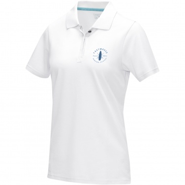Logotrade mainostuotet kuva: Graphite short sleeve women’s organic polo