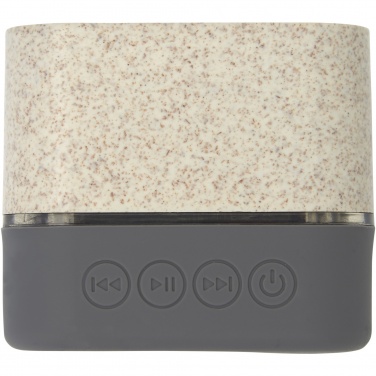 Logo trade mainoslahja kuva: Aira Bluetooth® -kaiutin, vehnänolkea