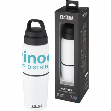 Logo trade mainostuotet tuotekuva: CamelBak ruostumattomasta teräksestä 500 ml:n pullo ja 350 ml:n kuppi