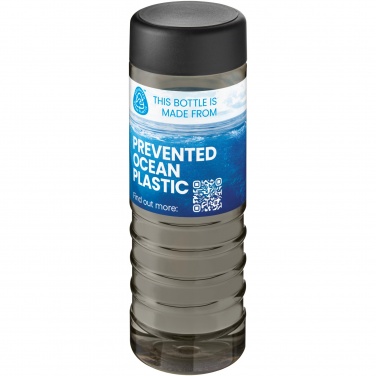 Logo trade liikelahja mainoslahja tuotekuva: H2O Active® Eco Treble 750 ml:n urheilujuomapullo kierrekannella