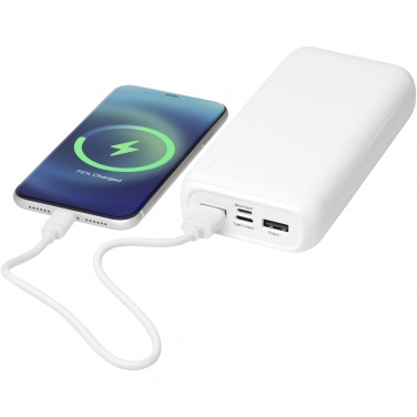 Logo trade mainoslahja kuva: Electro 20 000 mAh:n varavirtalähde kierrätetystä muovista 