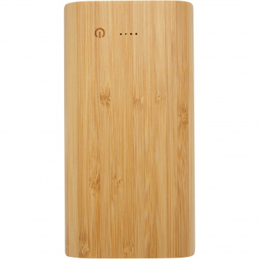 Logo trade liikelahja kuva: Tulda-varavirtalähde, 20,000 mAh, bambua