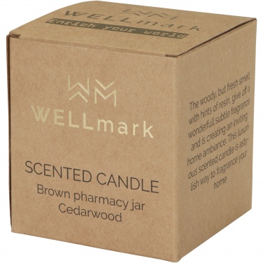 Logotrade mainostuotet kuva: Wellmark Let's Get Cozy 650 g tuoksukynttilä – setripuun tuoksu