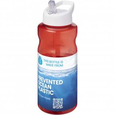 Logotrade liikelahja mainoslahja kuva: H2O Active® Eco Big Base 1 litran urheilujuomapullo kaatonokkakannella