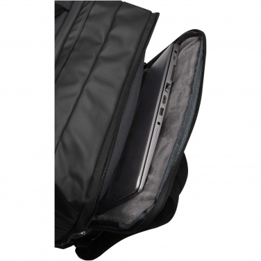 Logo trade mainoslahjat tuotekuva: Expedition Pro 17 tuuman GRS-kierrätetystä materiaalista valmistettu laajennettava reppu kannettavalle, 35 l