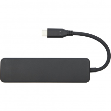 Logotrade mainoslahjat ja liikelahjat tuotekuva: Loop RCS -kierrätetystä muovista valmistettu multimediasovitin USB 2.0–3.0 HDMI -liitännällä