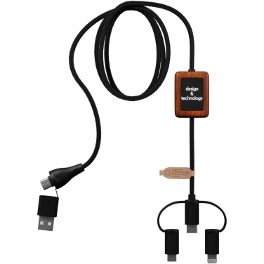 Logotrade liikelahjat mainoslahjat tuotekuva: SCX.design C46 5-in-1 CarPlay-kaapeli