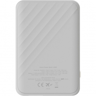 Logo trade liikelahja mainoslahja tuotekuva: Xtorm XG205 Go2 12 W:n ja 5 000 mAh:n pikalatausvirtalähde 
