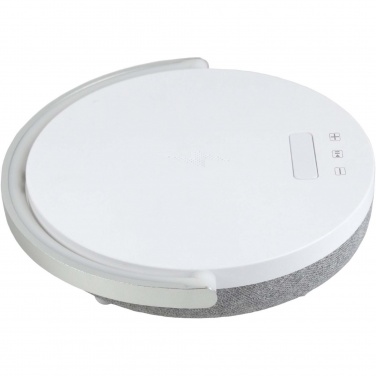 Logo trade mainostuotet tuotekuva: Prixton 10 W:n 4-in-1-Bluetooth®-kaiutin LED-valolla ja langattomalla latausalustalla