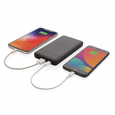 Logotrade liikelahjat mainoslahjat tuotekuva: Tusca 10.000 mAh PU varavirtalähde