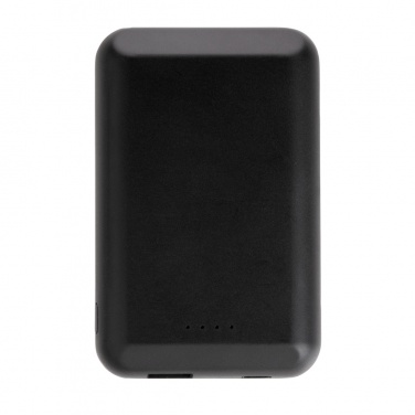 Logo trade liikelahja mainoslahja tuotekuva: Magneettinen 5000mAh 5W langaton virtapankki