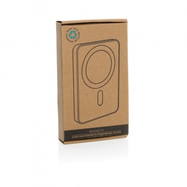 Logotrade mainostuote tuotekuva: Magnetix 5000mAh magneettinen virtapankki RCS muovista