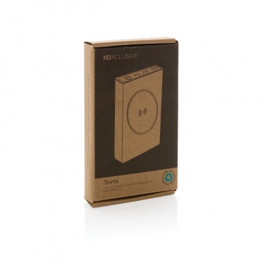 Logotrade liikelahjat kuva: Terra RCS alumiininen 5000 mAh 5w langaton varavirtalähde