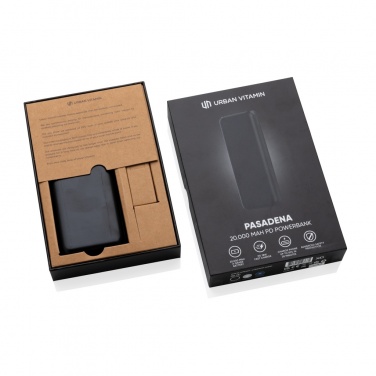Logo trade mainoslahja kuva: Urban Vitamin Pasadena 20000 mAh PD varavirtalähde