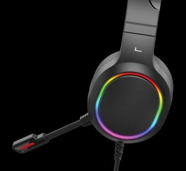 Logo trade liikelahja kuva: RGB pelikuulokkeet