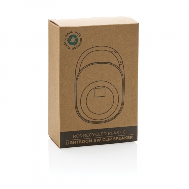 Logo trade liikelahjat tuotekuva: RCS Lightboom 5W clip-kaiutin kierrätetystä muovista