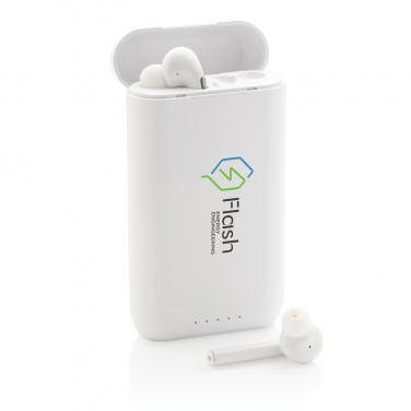 Logo trade mainoslahjat ja liikelahjat kuva: Liberty TWS nappikuulokkeet 5.000 mAh varavirtalähteellä
