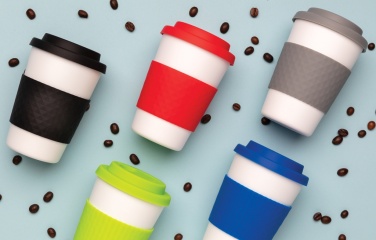 Logo trade liikelahja mainoslahja tuotekuva: Uudelleenkäytettävä kahvikuppi 270 ml