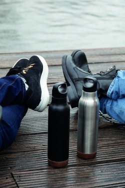 Logo trade mainoslahjat tuotekuva: Termospullo korkkipohjalla