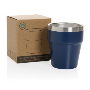 Logotrade mainostuote tuotekuva: Clark RCS tuplaseinäinen kahvimuki 300ML