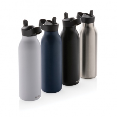 Logotrade liikelahja tuotekuva: Avira Ara fliptop vesipullo 500ML RCS re-steel