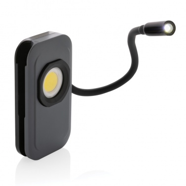 Logotrade mainostuote tuotekuva: Gear X USB uudelleenladattava työvalo RCS muovista