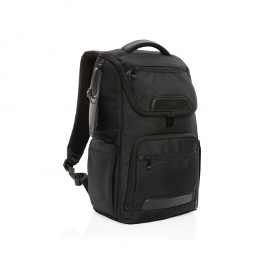 Logo trade liikelahja kuva: Swiss Peak AWARE™ RPET Voyager 15.6" reppu kannettavalle