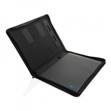 Logotrade mainostuote tuotekuva: Impact Aware™ deluxe 300D tech portfolio vetoketjulla