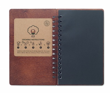 Logotrade mainoslahjat kuva: A5 Koivu GROWBOOK™