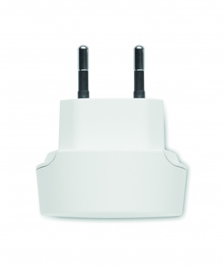 Logo trade liikelahja mainoslahja tuotekuva: Matka-adapteri USB-laturi 12W
