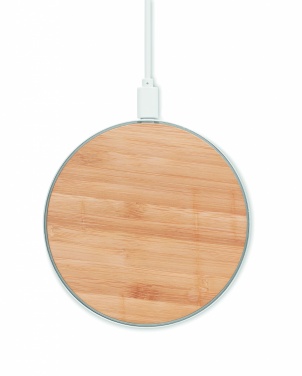 Logo trade liikelahja kuva: Bambu langaton laturi 10W DESPAD