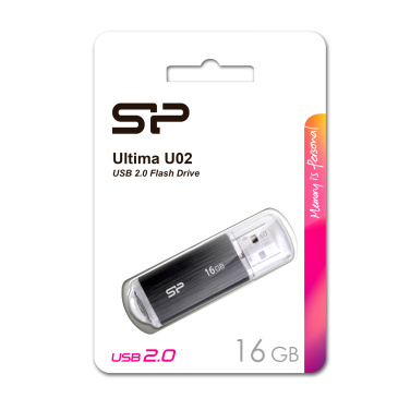 Logotrade mainoslahja ja liikelahja kuva: Pendrive Silicon Power Ultima U02 2.0