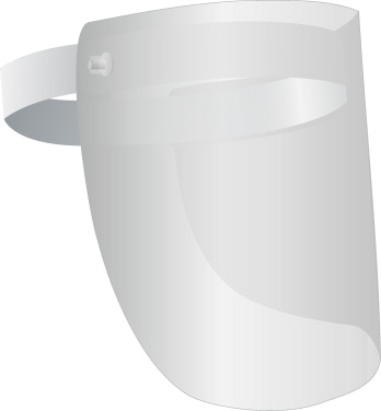 Logo trade mainoslahjat ja liikelahjat kuva: TEMIDA käännettävä kasvosuoja 1424162