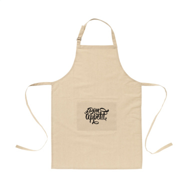 Logo trade liikelahja kuva: Cocina luomupuuvilla (180 g/m²) esiliina