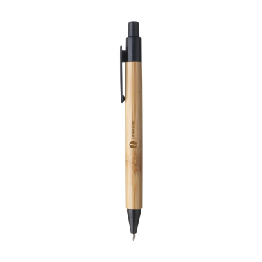 Logotrade mainoslahja tuotekuva: Bamboo Wheat Pen vehnäolki kuulakärkikynä