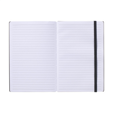 Logo trade mainoslahja kuva: Bamboo Journal Naked Spine Paper Notebook Musta A5