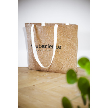 Logo trade liikelahjat mainoslahjat kuva: Lagos Cork Shopper laukku