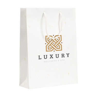 Logotrade mainoslahja ja liikelahja kuva: Leaf It Bag kierrätetty olkikuiduilla (180 g/m²) L