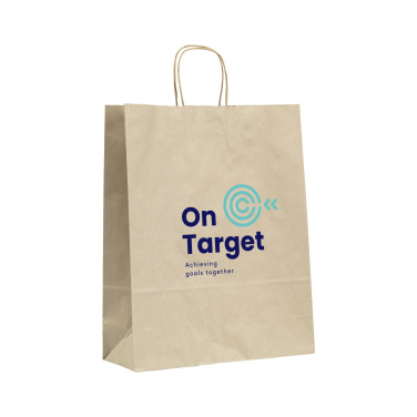 Logotrade liikelahjat mainoslahjat tuotekuva: Leaf It Bag kierrätetty ruohopaperi (90 g/m²) M