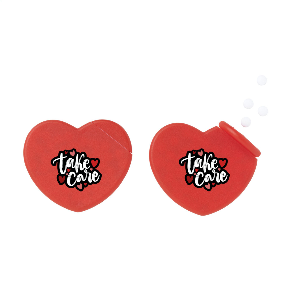 Logo trade liikelahja kuva: HeartMint piparmintut