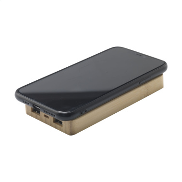Logotrade mainoslahja ja liikelahja kuva: Solar Powerbank 8000+ langaton laturi