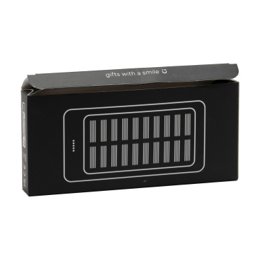 Logotrade mainostuote tuotekuva: Solar Powerbank 8000+ langaton laturi