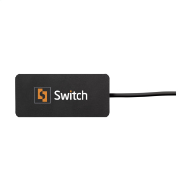 Logo trade liikelahjat mainoslahjat kuva: Tecco GRS Kierrätetty Alu USB Hub