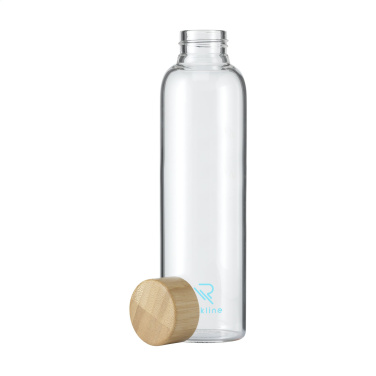 Logo trade liikelahja mainoslahja tuotekuva: Senga Glass Bamboo 500 ml juomapullo