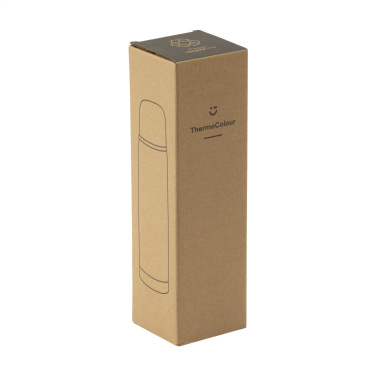 Logotrade mainoslahjat ja liikelahjat tuotekuva: ThermoColour RCS Recycled Steel 500 ml lämpöpullo