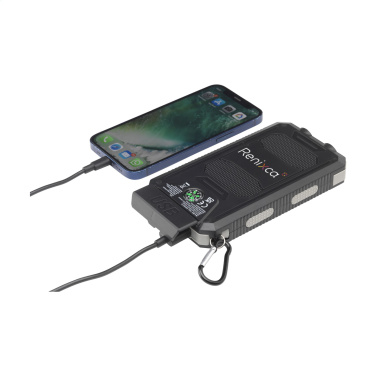Logotrade liikelahja tuotekuva: Trail RCS Solar Charger Compass 8000