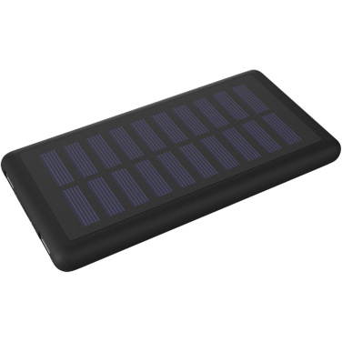 Logo trade mainostuotet tuotekuva: SCX.design P30 8000 mAh solar varavirtalähde, valaistuva