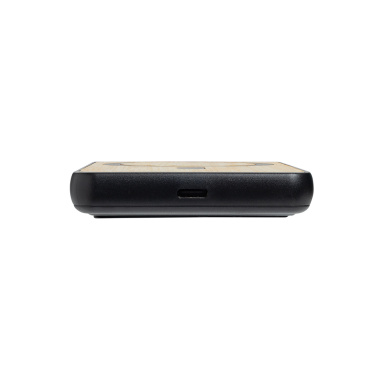 Logotrade mainoslahja tuotekuva: Zen RCS 5000 mah 5W magneettinen bambu virtalähde