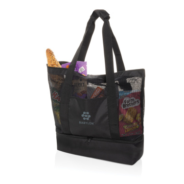 Logotrade mainoslahjat ja liikelahjat tuotekuva: Iqlo Aware™ RPET 2-in-1 tote kylmälaukku